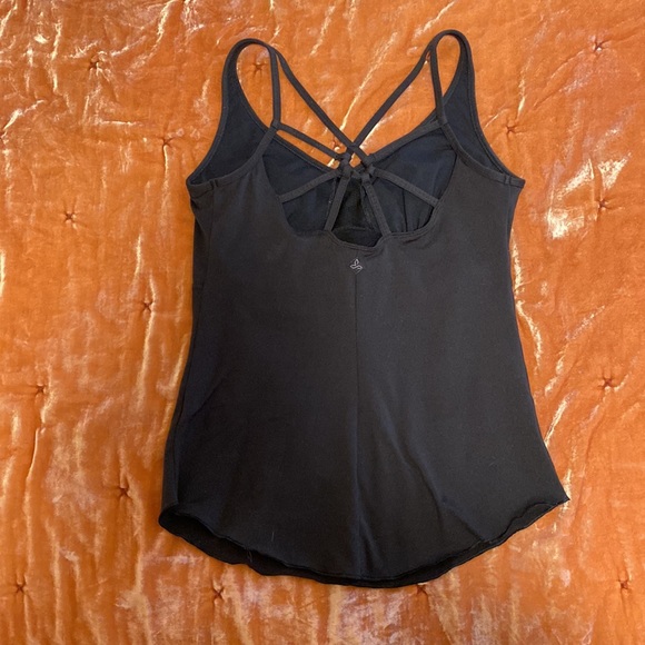 Prana size small black yoga tank - Picture 2 of 4